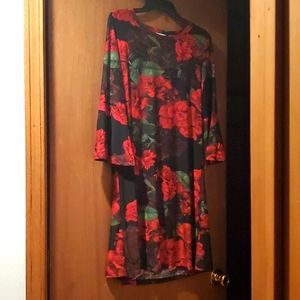 Women's rose dress